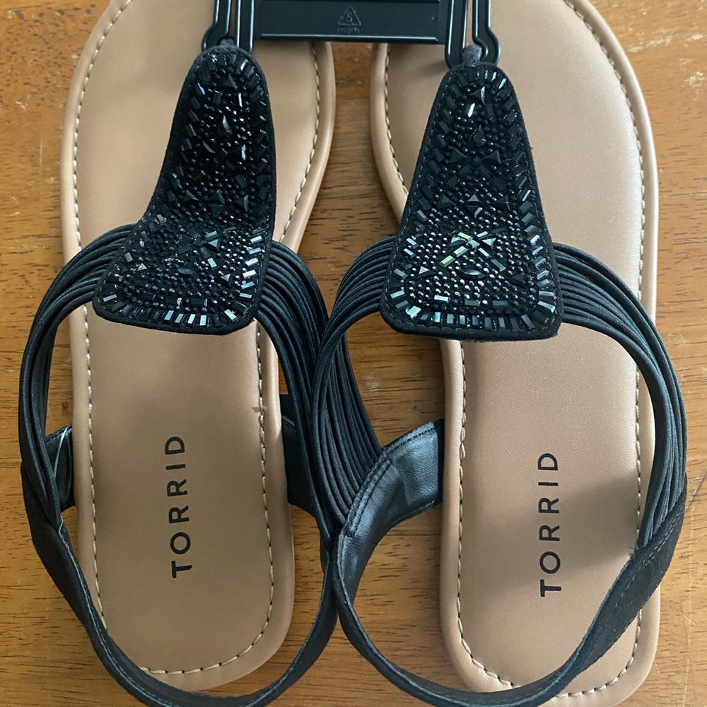 Torrid sandals. Never worn.